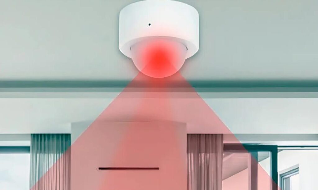 alarme com sensor de movimento