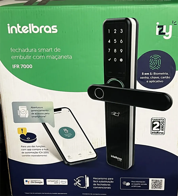 fechadura digital intelbras fr 101