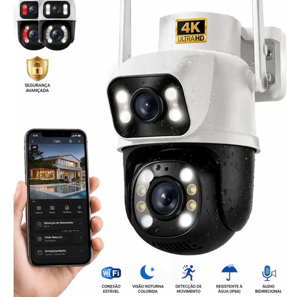 camera de seguranca externa