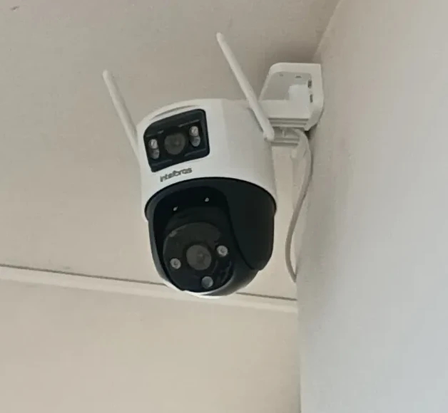 câmera de segurança wifi externa 360 a prova d água