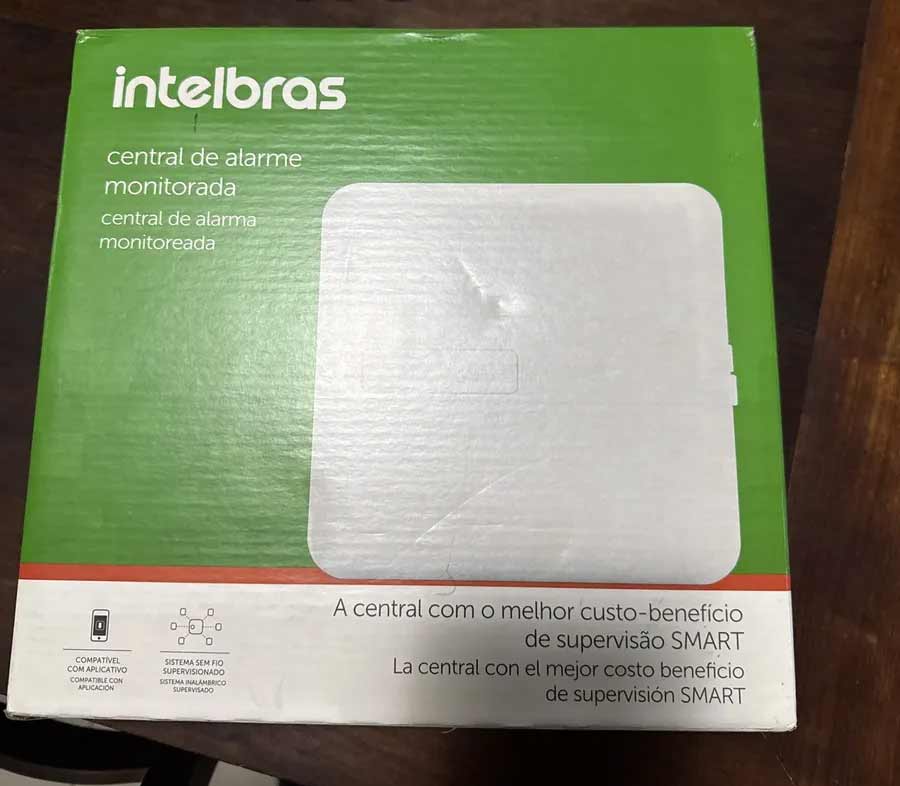 central de alarme monitorada amt 2018 e intelbras