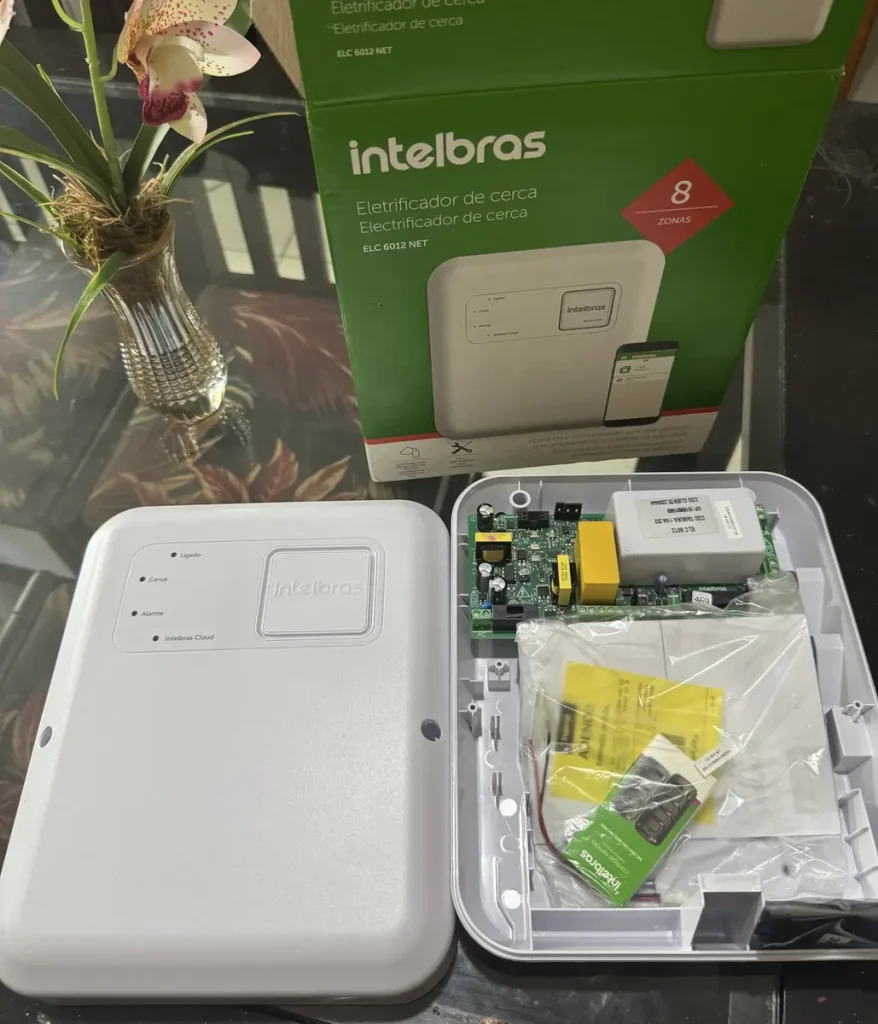 central de cerca elétrica intelbras